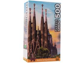 Quebra-cabeça 500 Peças Basílica da Sagrada - Família Grow