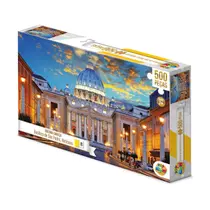 Quebra Cabeça 500 Peças Basílica de São Pedro, Vaticano