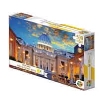 Quebra Cabeça 500 Peças Basílica de São Pedro, Vaticano