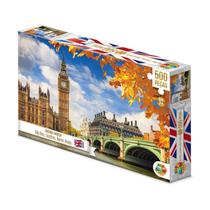 Quebra Cabeça 500 Peças - Big Ben, Londres, Reino Unido - Gici Kids