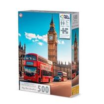 Quebra Cabeça 500 Peças Big Bus