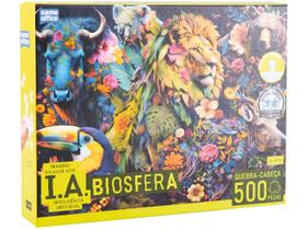 Quebra-cabeça 500 Peças Biosfera Game Office - Toyster Brinquedos