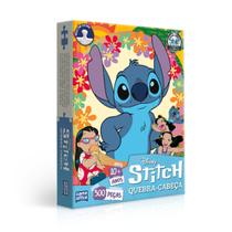 Quebra cabeça 500 peças disney stitch e lilo - toyster 003245 Quebra cabeça 500 peças disney stitch e lilo - toyster 003245