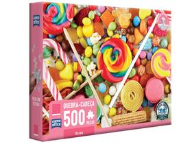 Quebra-cabeça 500 peças Doces Game Office