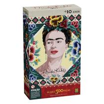Quebra-Cabeça 500 Peças Frida Kahlo - Grow