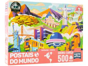 Quebra-cabeça 500 Peças Game Office América