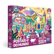 Quebra cabeça 500 peças game office paisagens do mundo ásia toyster Quebra cabeça 500 peças game office paisagens do mundo ásia toyster