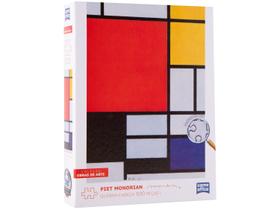 Quebra-cabeça 500 Peças Game Office Piet Mondrian