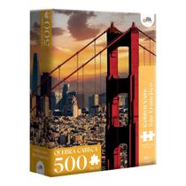 Quebra-Cabeça 500 peças Golden Gate São Francisco-Novo Papel