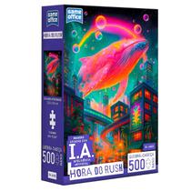 Quebra-Cabeça 500 Peças Hora Do Rush Coleção I.A. Game Office Puzzle - Toyster