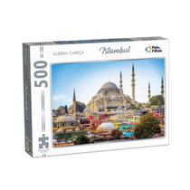 Quebra cabeça 500 peças istambul puzzle pais & filhos color