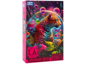 Quebra-cabeça 500 Peças Jaguar Neon Game Office