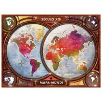 Quebra-cabeça 500 peças Mapa-Múndi - Grow