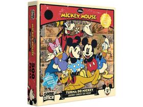 Quebra-cabeça 500 Peças Mickey Mouse - Game Office A Turma do Mickey Toyster