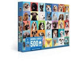 Quebra-Cabeça 500 Peças Mosaico De Cachorros Toyster 002826