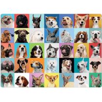 Quebra-Cabeça 500 Peças Mosaico de Cachorros - Toyster