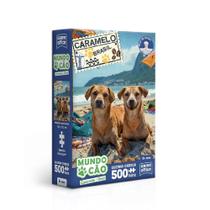 Quebra-Cabeça 500 Peças Nano Mundo Cão Brasil - Toyster