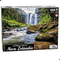 Quebra cabeça 500 peças nova zelandia -pais&filhos
