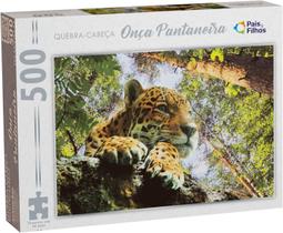 Quebra-Cabeça 500 Peças - Onça Pantaneira Quebra-Cabeça 500 Peças - Onça Pantaneira
