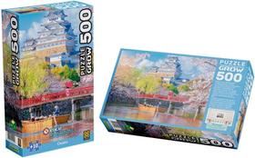 Quebra-Cabeça - 500 Peças - Osaka - Grow - 4244 Quebra-Cabeça - 500 Peças - Osaka - Grow - 4244