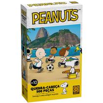 Quebra-cabeça 500 peças Peanuts - Snoopy e seus Amigos na Praia