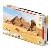 Quebra Cabeça 500 Peças Pirâmides de Gizé, Cairo, Egito