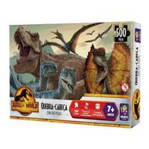 Quebra-Cabeça 500 Peças Planeta Jurássico Jurassic World Mimo Toys 2091