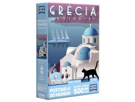 Quebra-cabeça 500 Peças Postais do Mundo
