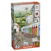 Quebra-cabeça 500 peças Ruas De Paraty - Grow