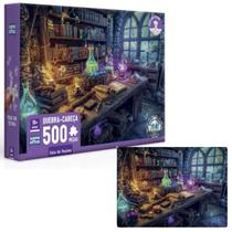 Quebra-Cabeça 500 Peças Sala de Poções Temático Game Office Toyster
