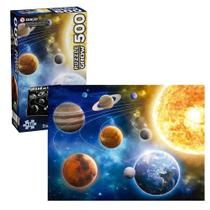 Quebra-cabeça 500 peças Sistema Solar - Grow