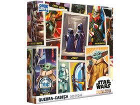 Quebra-cabeça 500 Peças Star Wars - Game Office The Mandalorian Toyster