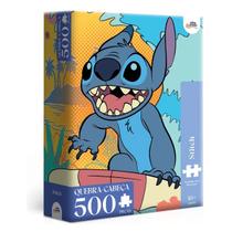Quebra-Cabeça 500 peças Stitch Disney - Novo Papel