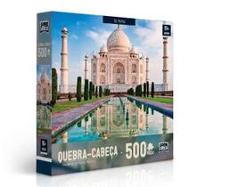 Quebra Cabeça 500 Peças Taj Mahal Maravilhas Do Mundo Moderno Toyster