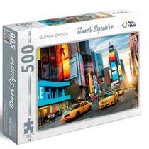 Quebra-Cabeça 500 peças Times Square - Pais e Filhos