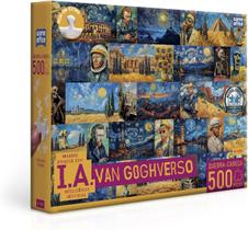 Quebra-Cabeça - 500 Peças - Van Gogh Verso - Toyster - 3330 Quebra-Cabeça - 500 Peças - Van Gogh Verso - Toyster - 3330