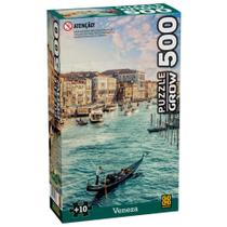 Quebra-cabeça - 500 peças - Veneza - GROW JOGOS