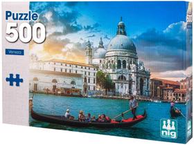 Quebra-cabeça 500 Peças Veneza NIG