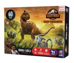 Quebra Cabeça 60 pç - Ataque Carnotauro - Jurassic World