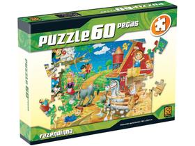 Quebra-cabeça 60 Peças Fazendinha Puzzle - Grow