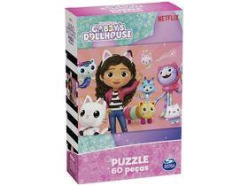 Quebra-cabeça 60 Peças Gabbys Dollhouse Grow