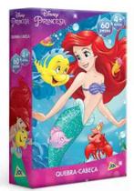 Quebra-Cabeça - 60 Peças - Princesas Disney - Ariel - 2798