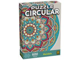 Quebra-cabeça 600 Peças Circular Mandala Grow