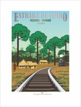 Quebra cabeça 98 x 70cm 1014 peças - Ferrovia Madeira Mamoré