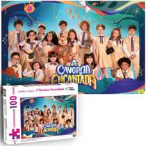 Quebra Cabeça A Caverna Encantada Novela SBT 100pç Infantil Quebra Cabeça A Caverna Encantada Novela SBT 100pç Infantil