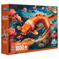 Quebra-Cabeça A Dança Das Carpas 1000 Peças
