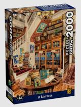 Quebra Cabeça A Livraria 2000 Peças - Grow