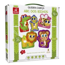 Quebra-cabeça - ABC dos bichos - brinquedo educativo de madeira Quebra-cabeça - ABC dos bichos - brinquedo educativo de madeira