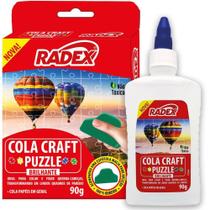 QUEBRA-CABECA Acessorios Cola CRAFT Puzzle Bril.esp 90G - Radex