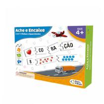 Quebra-Cabeça Ache e Encaixe - Alfabetização Infantil e Ensino de Números e Quantidades